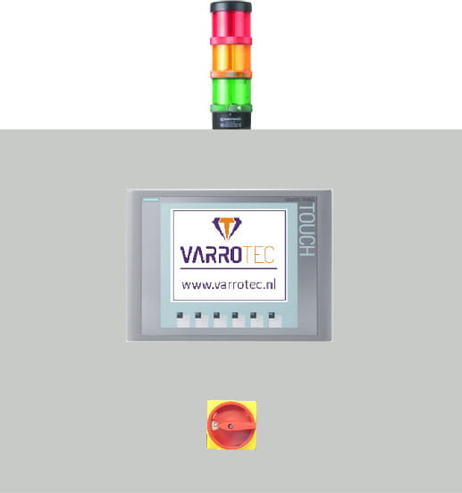 The VarroTec B.V. Cold-End control panel